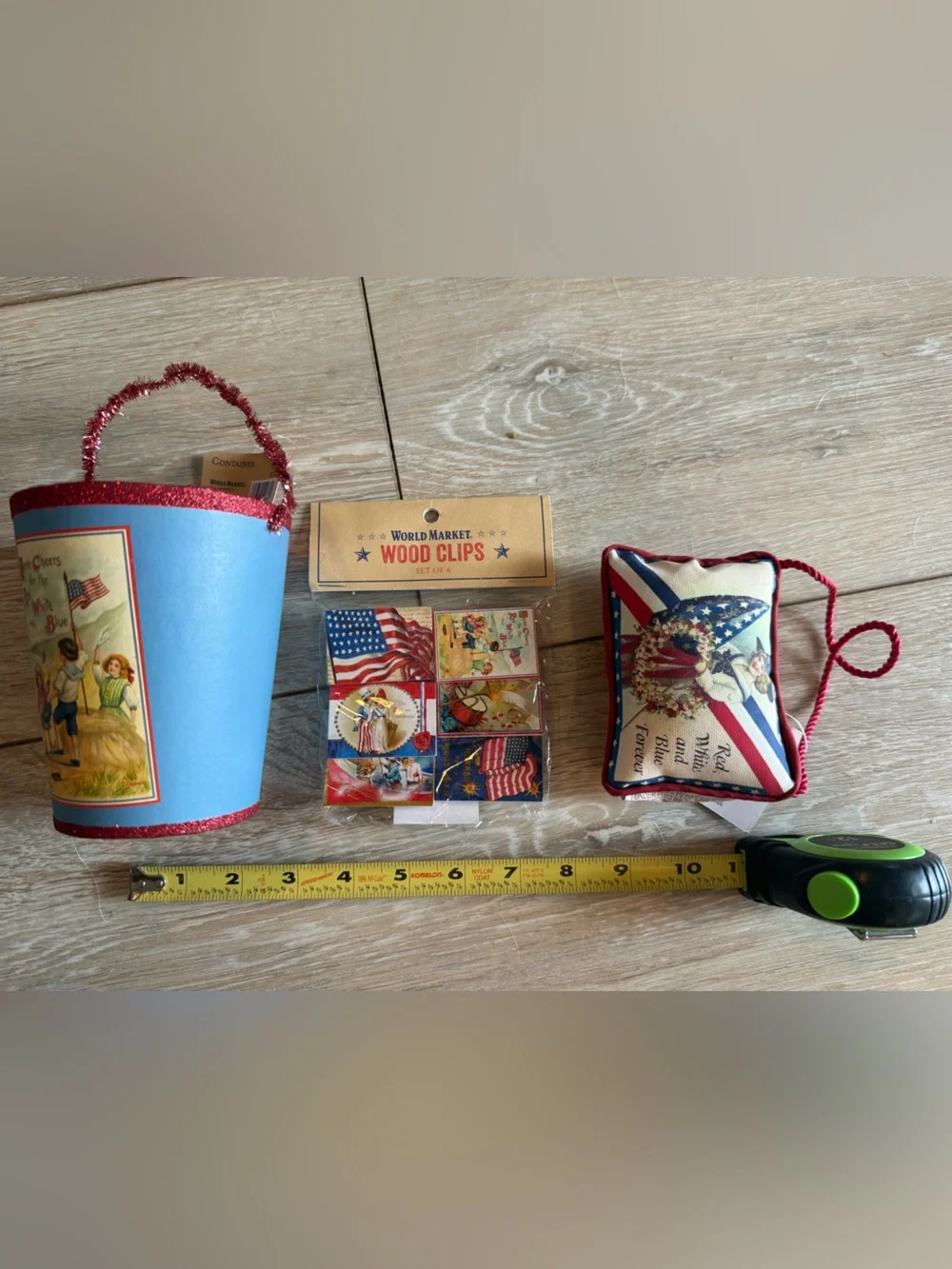 Cost Plus World Market Patriotic Party Set - July 4th, americas 250th, vintage